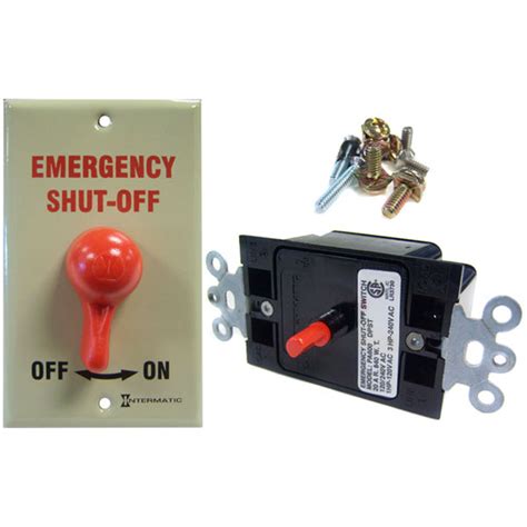 emergency locator junction box switch|emergency shut off switch code.